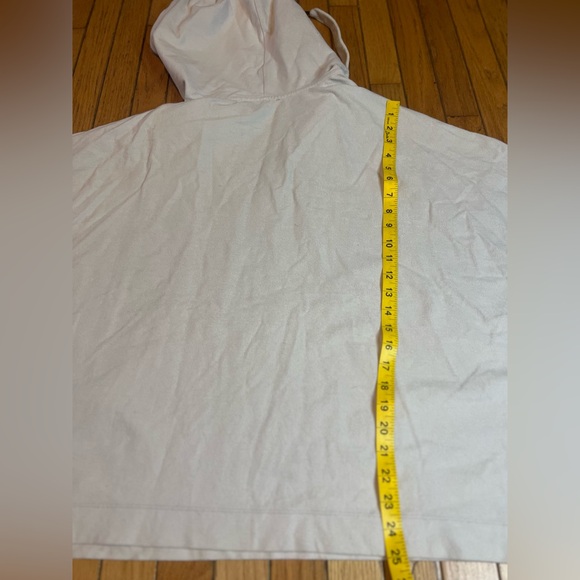 Anthropologie Saturday Sunday Poncho Sm/Lg Hoodie Heavyweight Cozy Oversize Boxy - Picture 7 of 7